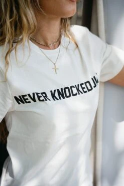 Spiritual Gangster KT X SG Never Knocked Out Unisex Tee -Yoga Sportswear-Spiritual Gangster A7408674