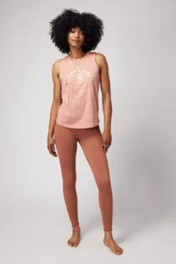 Spiritual Gangster Let The Light In Muscle Tank -Yoga Sportswear-Spiritual Gangster FA30411004 ROSEDAWN 27539