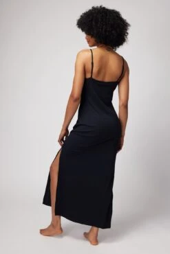 Spiritual Gangster Estella Maxi Dress -Yoga Sportswear-Spiritual Gangster FA30416004 BLK 28071