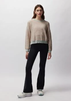 Spiritual Gangster Gemma Crew Sweater -Yoga Sportswear-Spiritual Gangster FA30417022 YCS 1679