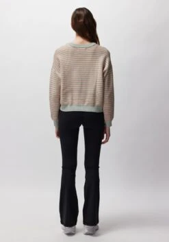 Spiritual Gangster Gemma Crew Sweater -Yoga Sportswear-Spiritual Gangster FA30417022 YCS 1694