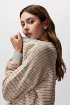 Spiritual Gangster Gemma Crew Sweater -Yoga Sportswear-Spiritual Gangster FA30417022 YCS 1750