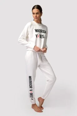 Spiritual Gangster KT X SG Warrior Laguna Sweatpant -Yoga Sportswear-Spiritual Gangster FA30417S13 FA30409S03 WHT36 a6a861f3 7d73 4b7d a4c9 8fbfef443ec7