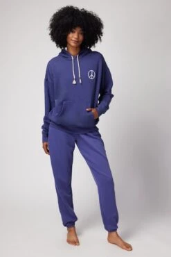 Spiritual Gangster Peace Boyfriend Sweatpant -Yoga Sportswear-Spiritual Gangster FA30421004 FA30409007 INDIGO 27796 2aa4085b b469 435e b566 8ddadb183087
