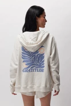 Spiritual Gangster Gratitude Zip Hoodie