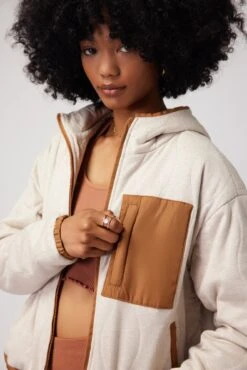 Spiritual Gangster Quilted Jacket -Yoga Sportswear-Spiritual Gangster FA30422004 HOA 4