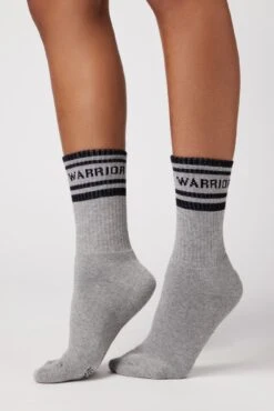 Spiritual Gangster Warrior Crew Sock