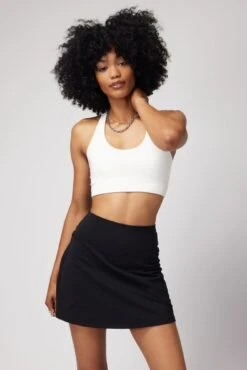 Spiritual Gangster Verve Dream Tech Sports Bra -Yoga Sportswear-Spiritual Gangster FA33676026 WHT 28136