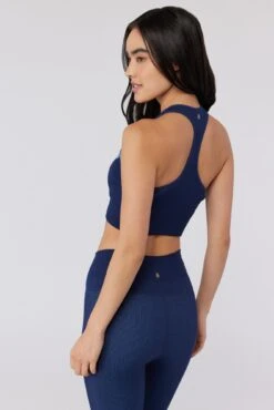 Spiritual Gangster Jacquard Seamless High Neck Bra -Yoga Sportswear-Spiritual Gangster HO23676011 MSB 2