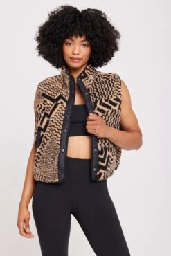 Spiritual Gangster Leah Sherpa Vest
