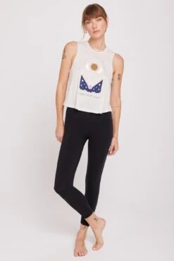 Spiritual Gangster Shine Your Light Crop Tank -Yoga Sportswear-Spiritual Gangster HO30411039 WSA 6