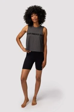 Spiritual Gangster KT X SG Never Knocked Out Crop Tank -Yoga Sportswear-Spiritual Gangster HO30411S41 VTB 2