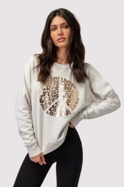 Spiritual Gangster Love Peace Bridget Sweatshirt