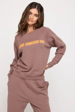 Spiritual Gangster KT X SG Never Knocked Out Sweatshirt -Yoga Sportswear-Spiritual Gangster HO30417S26 40380