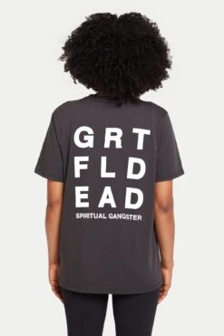 Spiritual Gangster Grateful Dead Short Sleeve Tee -Yoga Sportswear-Spiritual Gangster HO30418S11 451