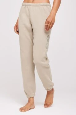 Spiritual Gangster Peace Malibu Sweatpant -Yoga Sportswear-Spiritual Gangster HO30421002 HO30409025 DARK MATCHA 54