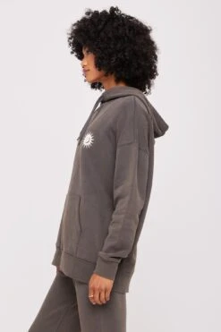 Spiritual Gangster Optimist Jane Oversized Hoodie -Yoga Sportswear-Spiritual Gangster HO30421006 HO30409006 VTB 36