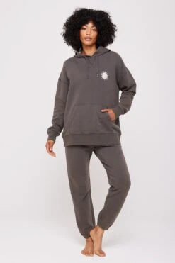 Spiritual Gangster Optimist Jane Oversized Hoodie -Yoga Sportswear-Spiritual Gangster HO30421006 HO30409006 VTB 9
