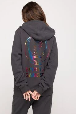 Spiritual Gangster Grateful Dead Rainbow Zip Hoodie -Yoga Sportswear-Spiritual Gangster HO30422S13 VTB 00683