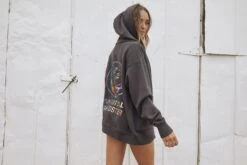 Spiritual Gangster Grateful Dead Rainbow Zip Hoodie -Yoga Sportswear-Spiritual Gangster HO30422S13 VTB 10