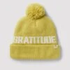 Spiritual Gangster Gratitude Pom Pom Beanie