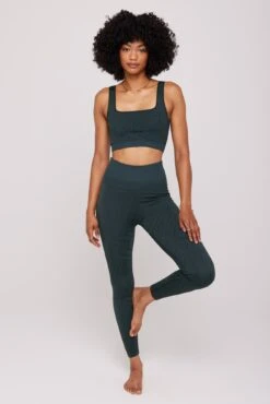 Spiritual Gangster Amara Matte Shine Seamless Bra -Yoga Sportswear-Spiritual Gangster HO33676007 HO33677008 DFR3