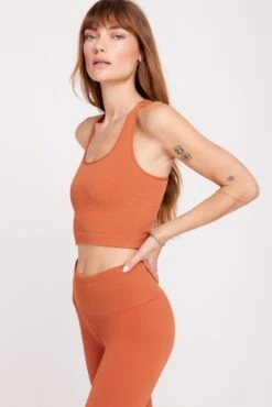 Spiritual Gangster Athena Seamless Crop Tank -Yoga Sportswear-Spiritual Gangster HO33676019 HO33677007 DGR27