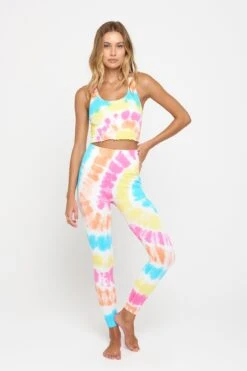 Spiritual Gangster Grateful Dead Amor Seamless Crop Tank -Yoga Sportswear-Spiritual Gangster HO33676S04 RIP 43800