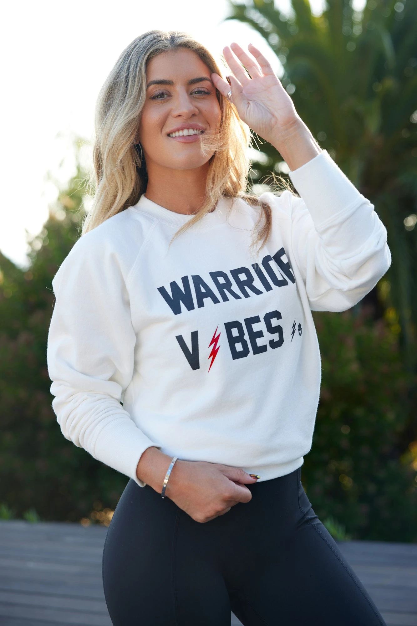 Spiritual Gangster KT X SG Warrior Bridget Sweatshirt 2 Spiritual Gangster KT X SG Warrior Bridget Sweatshirt - Image 2