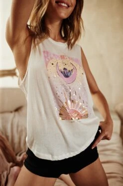 Spiritual Gangster Be The Light Muscle Tank 9 Spiritual Gangster Be The Light Muscle Tank -Yoga Sportswear-Spiritual Gangster SG SP20 D2 D3 0885