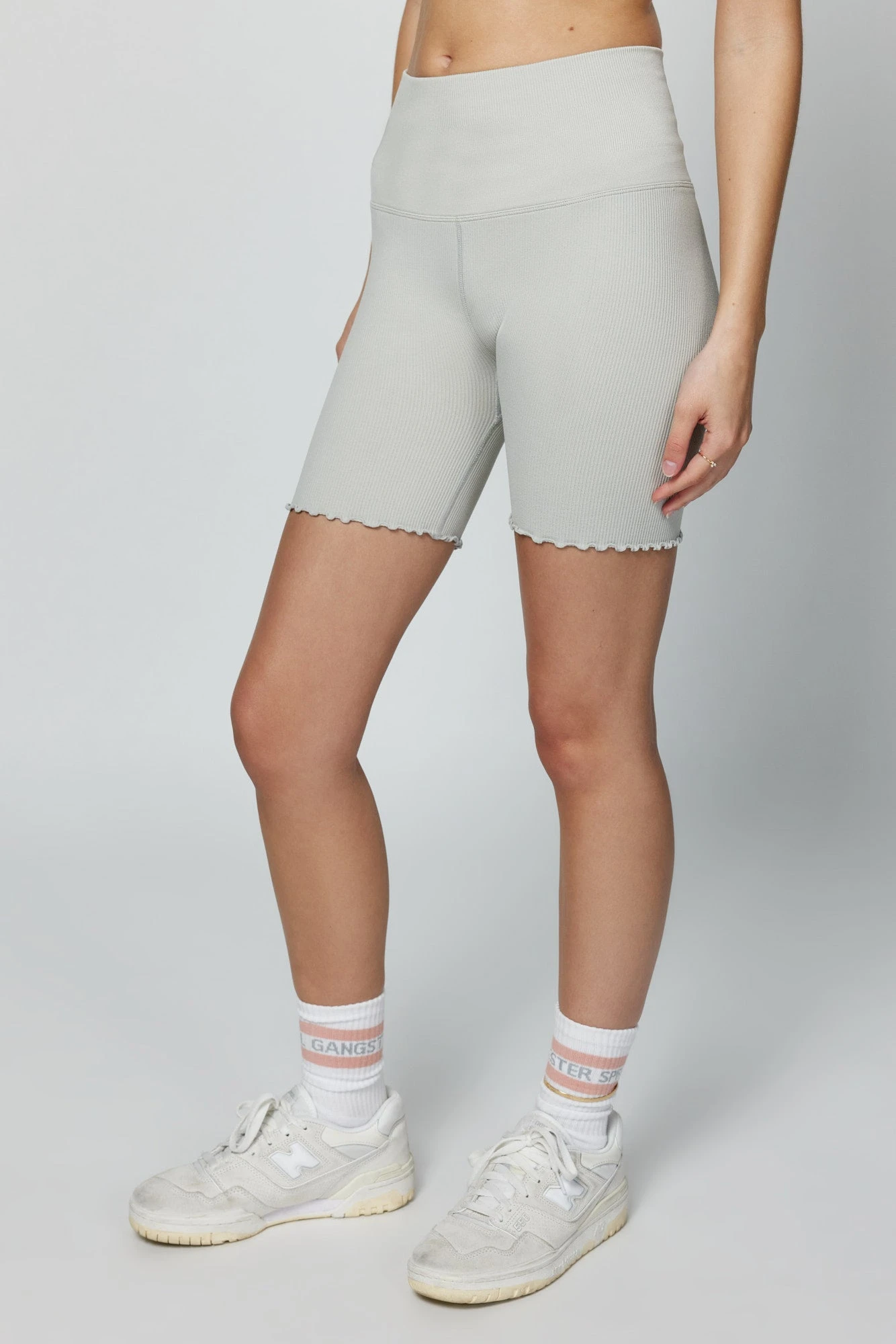 Spiritual Gangster Seamless Ruffle Biker 2 Spiritual Gangster Seamless Ruffle Biker - Image 2