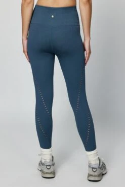 Spiritual Gangster Thea 7/8 Seamless Legging -Yoga Sportswear-Spiritual Gangster SP33677024 DSB 13706