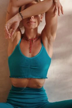 Spiritual Gangster Hart Seamless Crop Tank -Yoga Sportswear-Spiritual Gangster SU33676011 CAB SU33677022 CAB 15013