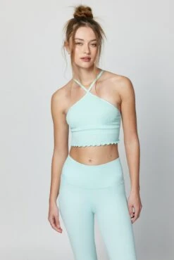 Spiritual Gangster Seamless Halter Top