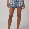 Spiritual Gangster Floral Jacquard Relaxed Sweater Short
