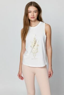 Spiritual Gangster Sacred Geo Muscle Tank