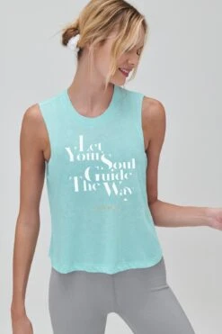 Spiritual Gangster Let Your Soul Crop Tank