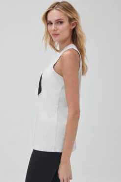 Spiritual Gangster Spray Paint Yin Yang Essential -Yoga Sportswear-Spiritual Gangster SU40411032 MOON 6756