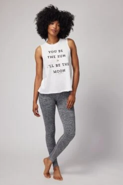 Spiritual Gangster Sun Moon Gigi Muscle Tank -Yoga Sportswear-Spiritual Gangster SU40411071 STN 28751