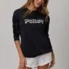 Spiritual Gangster Peace Modern Relaxed Crew Sweatshirt