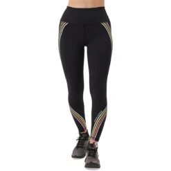 Spiritual Gangster Womens Striped Jersey Leggings