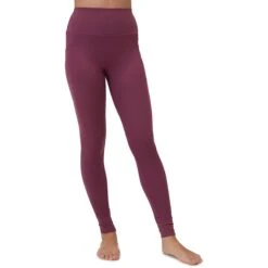 Spiritual Gangster Womens High Rise Ribbed Trim Jogger Pants