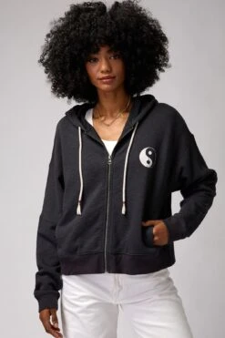Spiritual Gangster Yin Yang Hana Zip Hoodie -Yoga Sportswear-Spiritual Gangster fa30421002 vtb 01 d8c2b3a4 3c28 45e5 9b44 0d727a4f6211